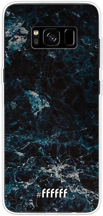 Dark Blue Marble Galaxy S8