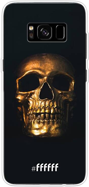 Gold Skull Galaxy S8