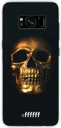 Gold Skull Galaxy S8