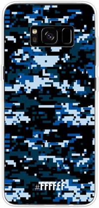 Navy Camouflage Galaxy S8