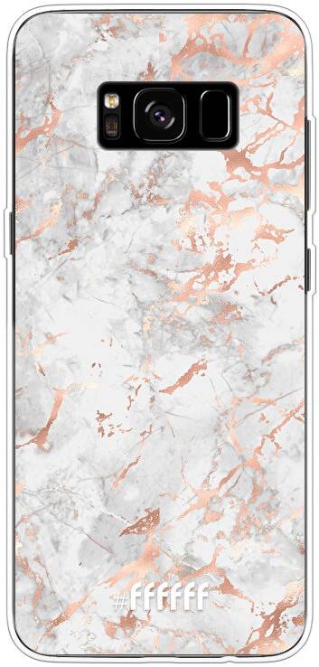Peachy Marble Galaxy S8