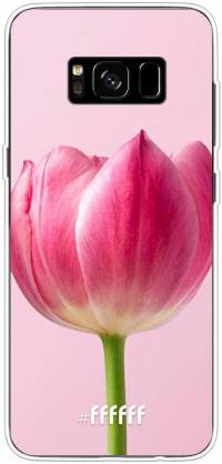 Pink Tulip Galaxy S8