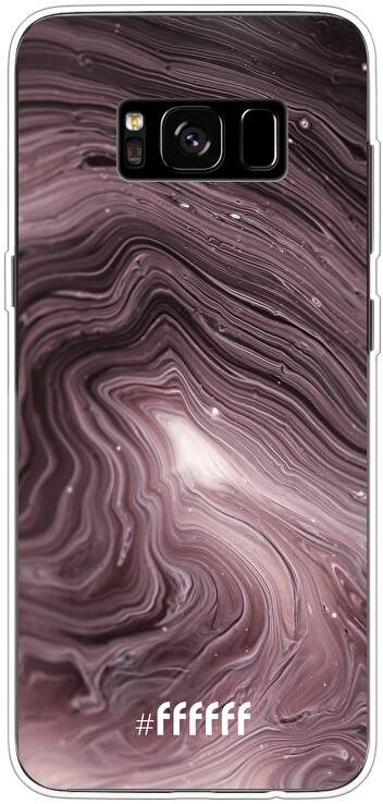 Purple Marble Galaxy S8