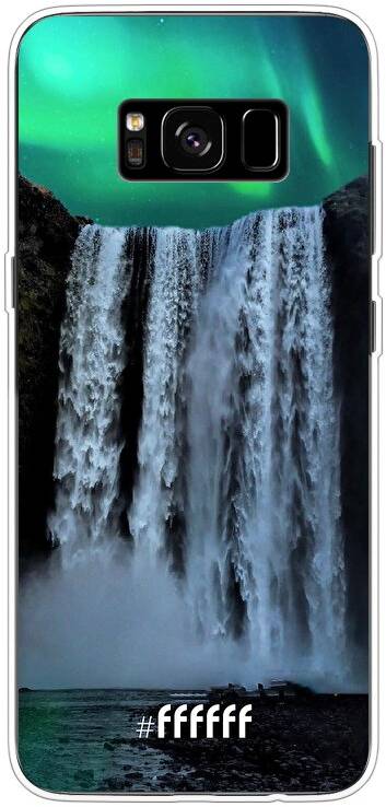 Waterfall Polar Lights Galaxy S8