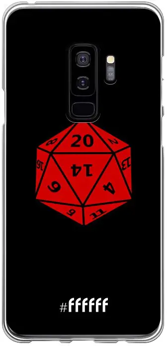 D20 - Black Galaxy S9 Plus