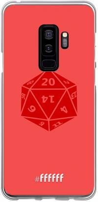 D20 - Red Galaxy S9 Plus