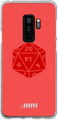 D20 - Red Galaxy S9 Plus