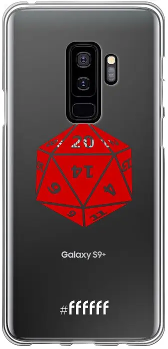 D20 - Transparant Galaxy S9 Plus