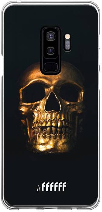 Gold Skull Galaxy S9 Plus