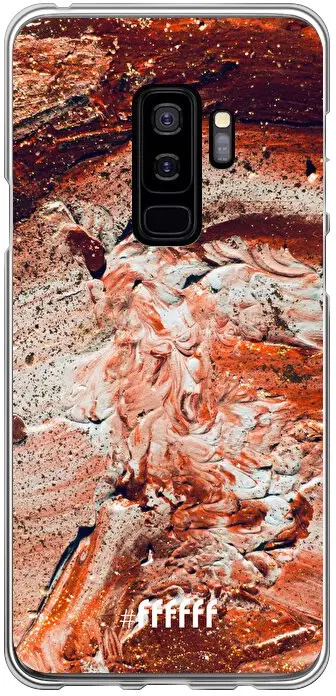 Orange Red Party Galaxy S9 Plus