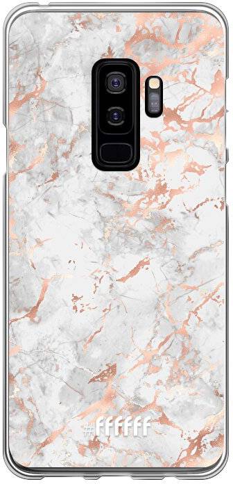 Peachy Marble Galaxy S9 Plus