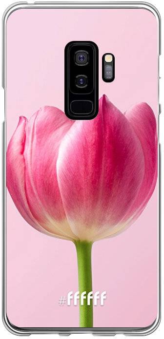 Pink Tulip Galaxy S9 Plus