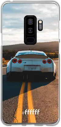 Silver Sports Car Galaxy S9 Plus