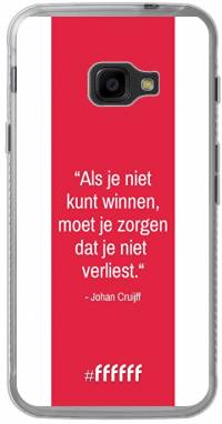 AFC Ajax Quote Johan Cruijff Galaxy Xcover 4