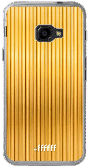 Bold Gold Galaxy Xcover 4