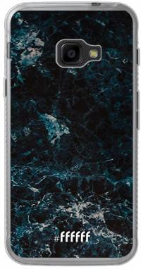 Dark Blue Marble Galaxy Xcover 4