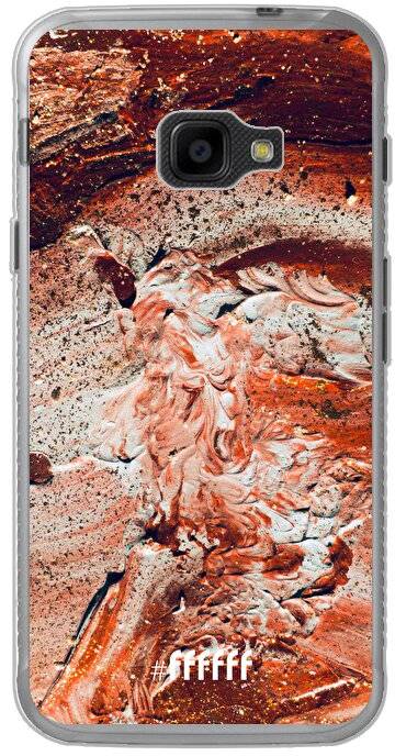 Orange Red Party Galaxy Xcover 4