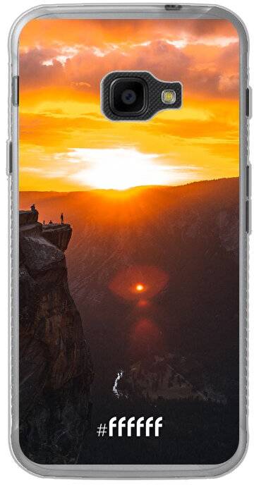 Rock Formation Sunset Galaxy Xcover 4