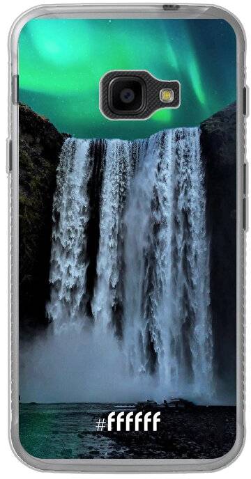 Waterfall Polar Lights Galaxy Xcover 4