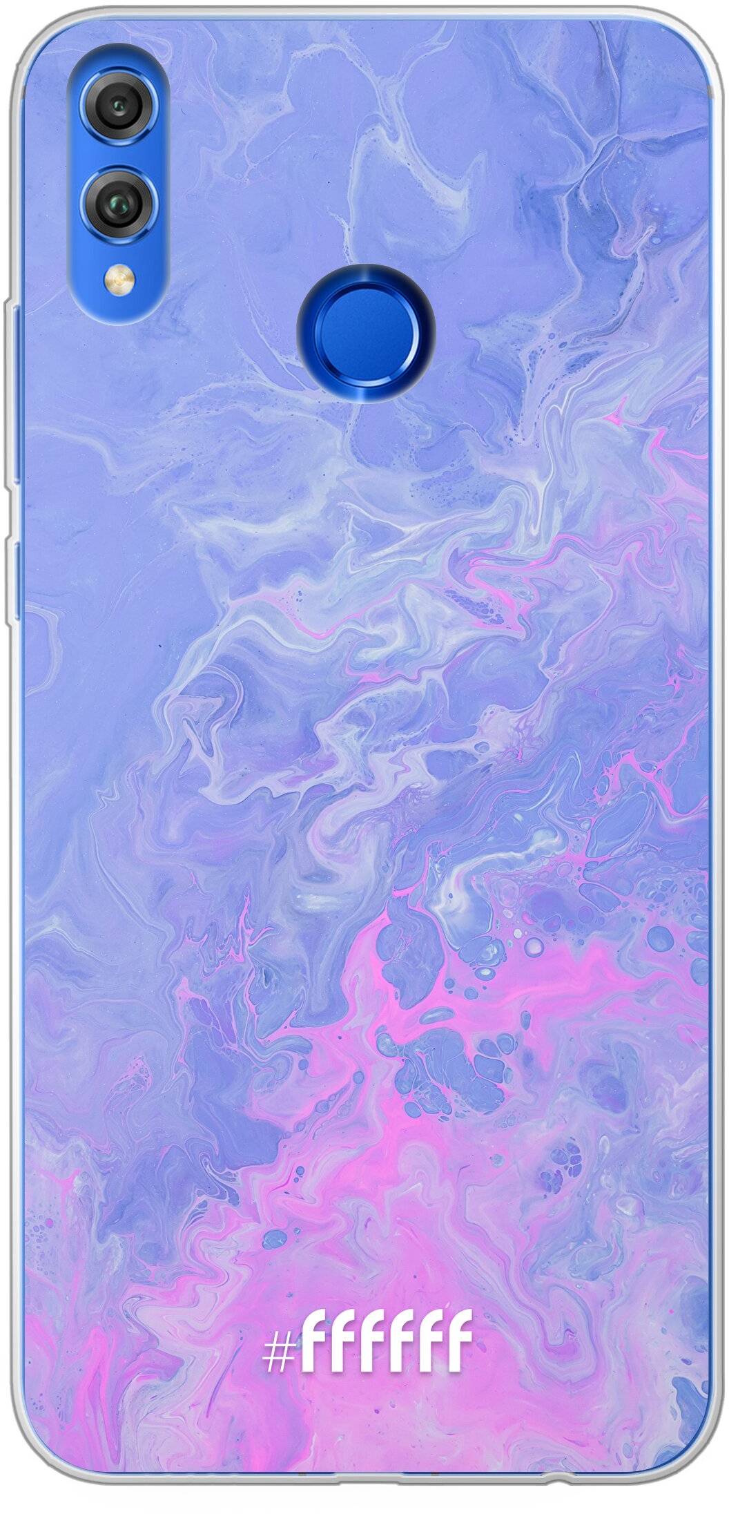Purple and Pink Water 8X