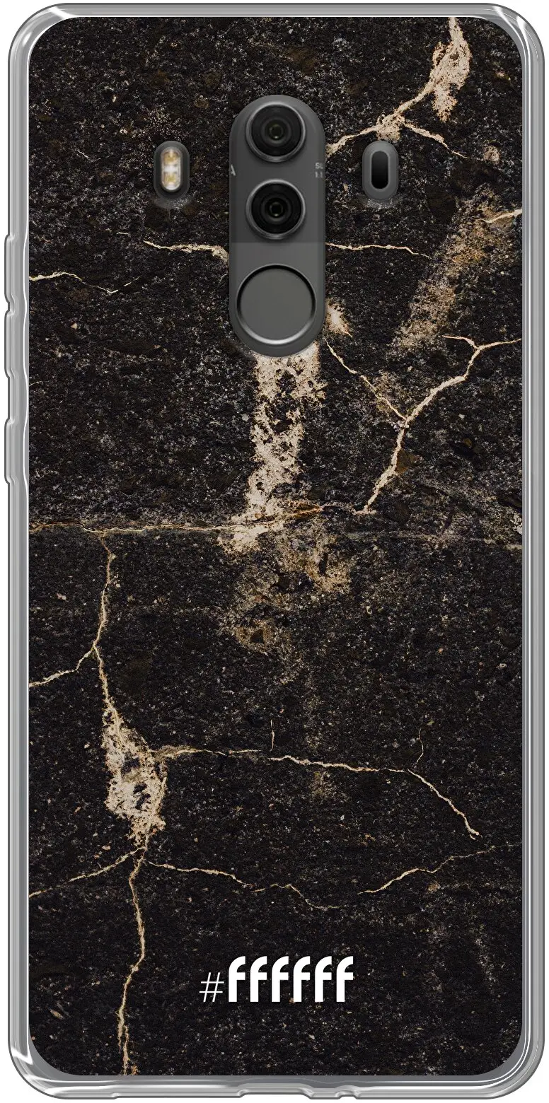 Dark Golden Marble Mate 10 Pro