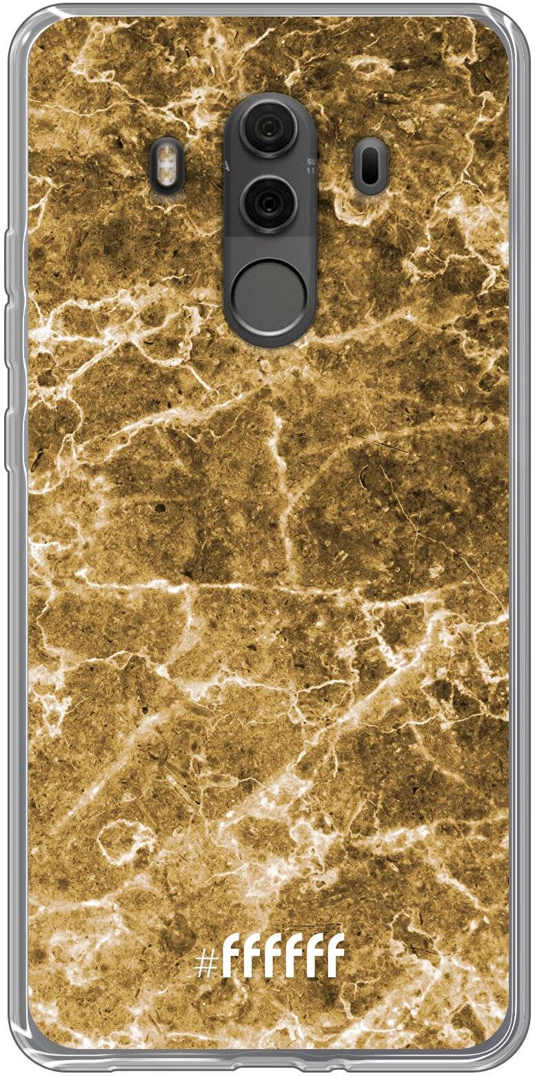 Gold Marble Mate 10 Pro