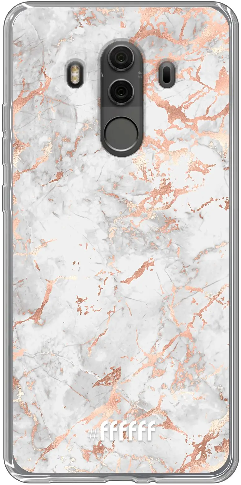 Peachy Marble Mate 10 Pro