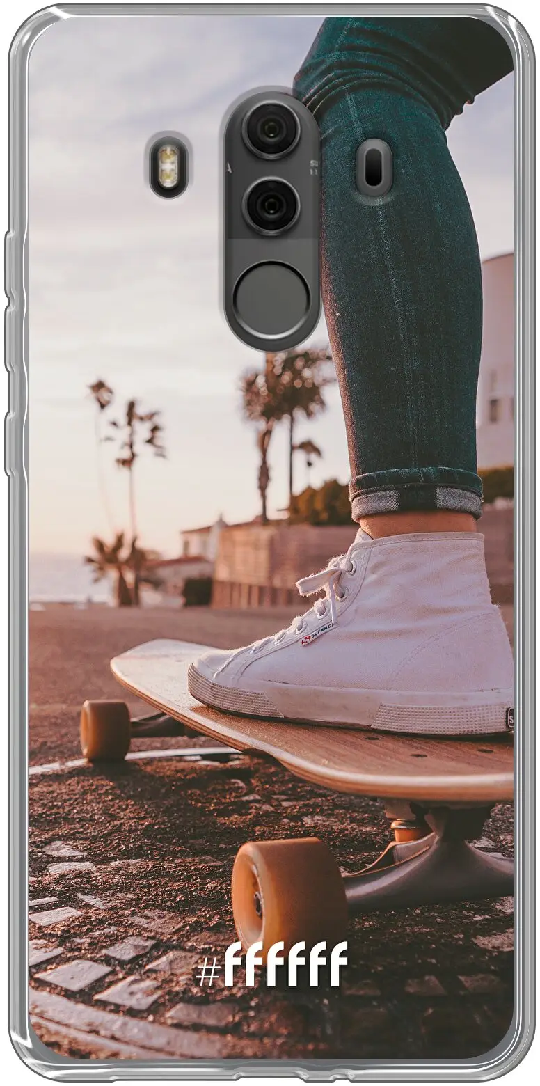 Skateboarding Mate 10 Pro