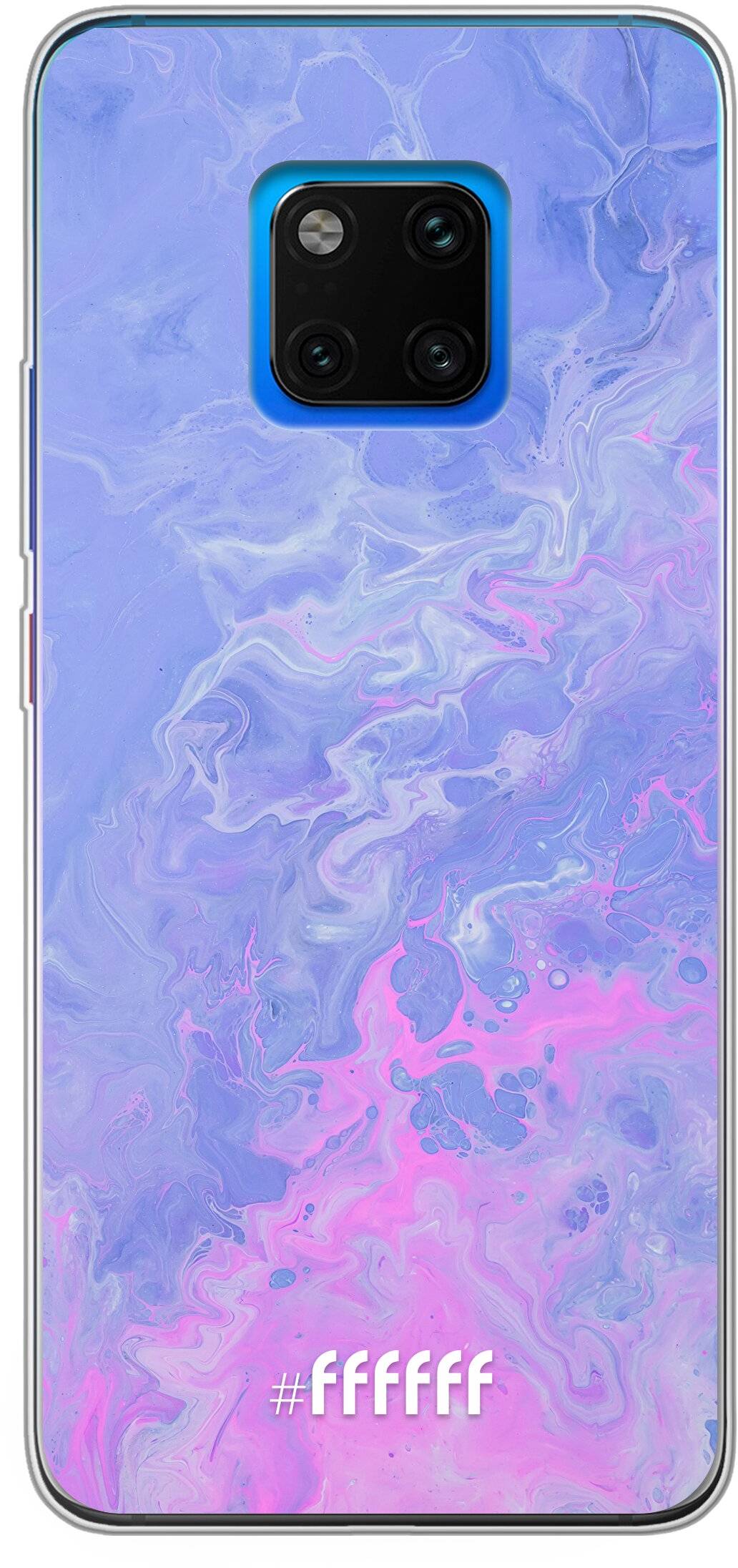 Purple and Pink Water Mate 20 Pro