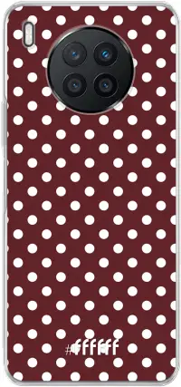 Burgundy Dots Nova 8i