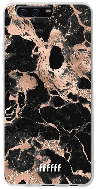 Rose Gold Marble P10 Plus