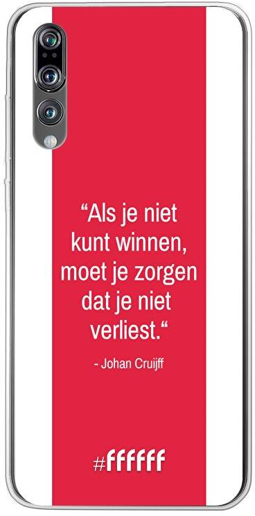 AFC Ajax Quote Johan Cruijff P20 Pro