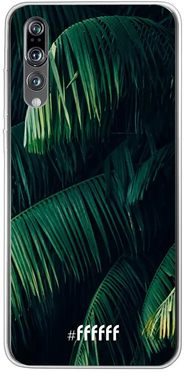 Palm Leaves Dark P20 Pro