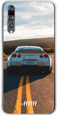 Silver Sports Car P20 Pro