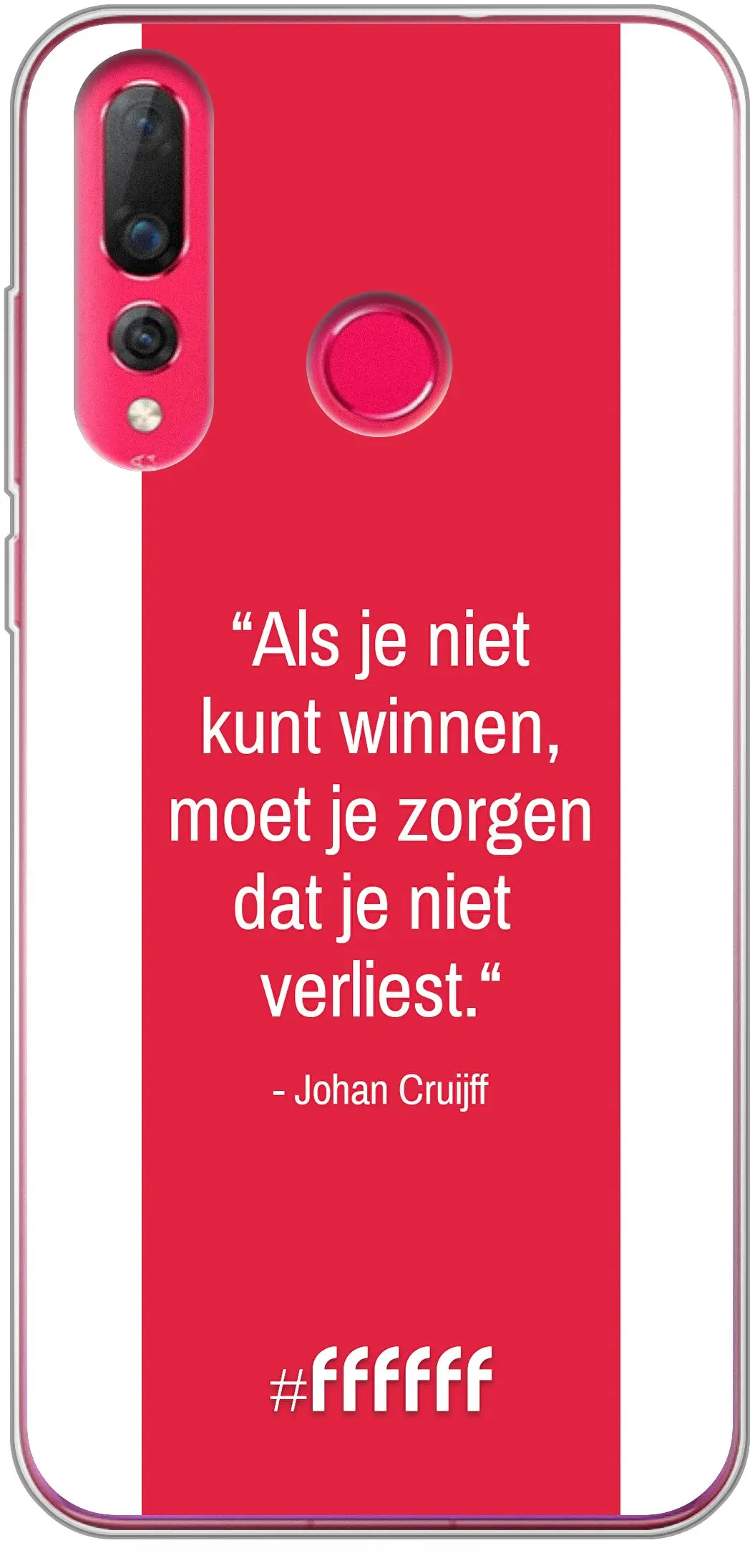 AFC Ajax Quote Johan Cruijff P30 Lite