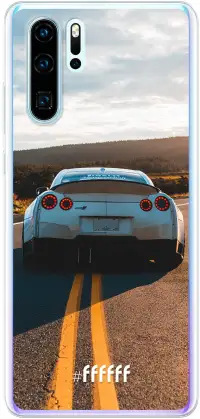 Silver Sports Car P30 Pro