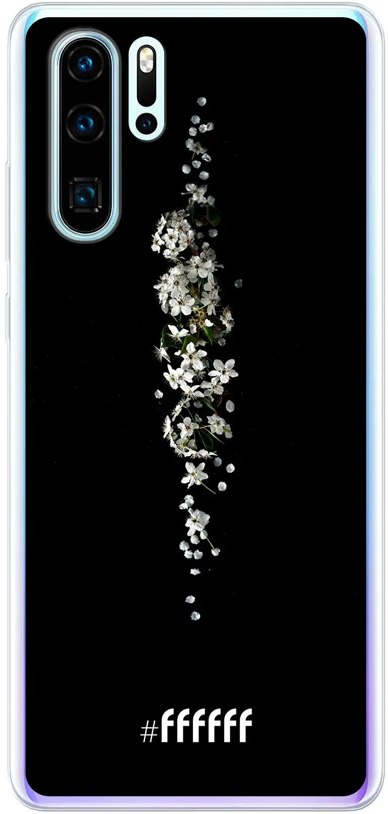 White flowers in the dark P30 Pro