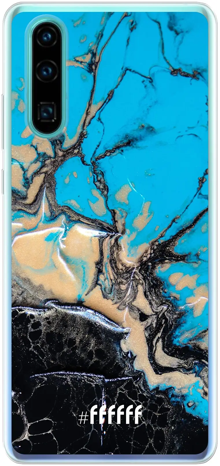 Blue meets Dark Marble P30