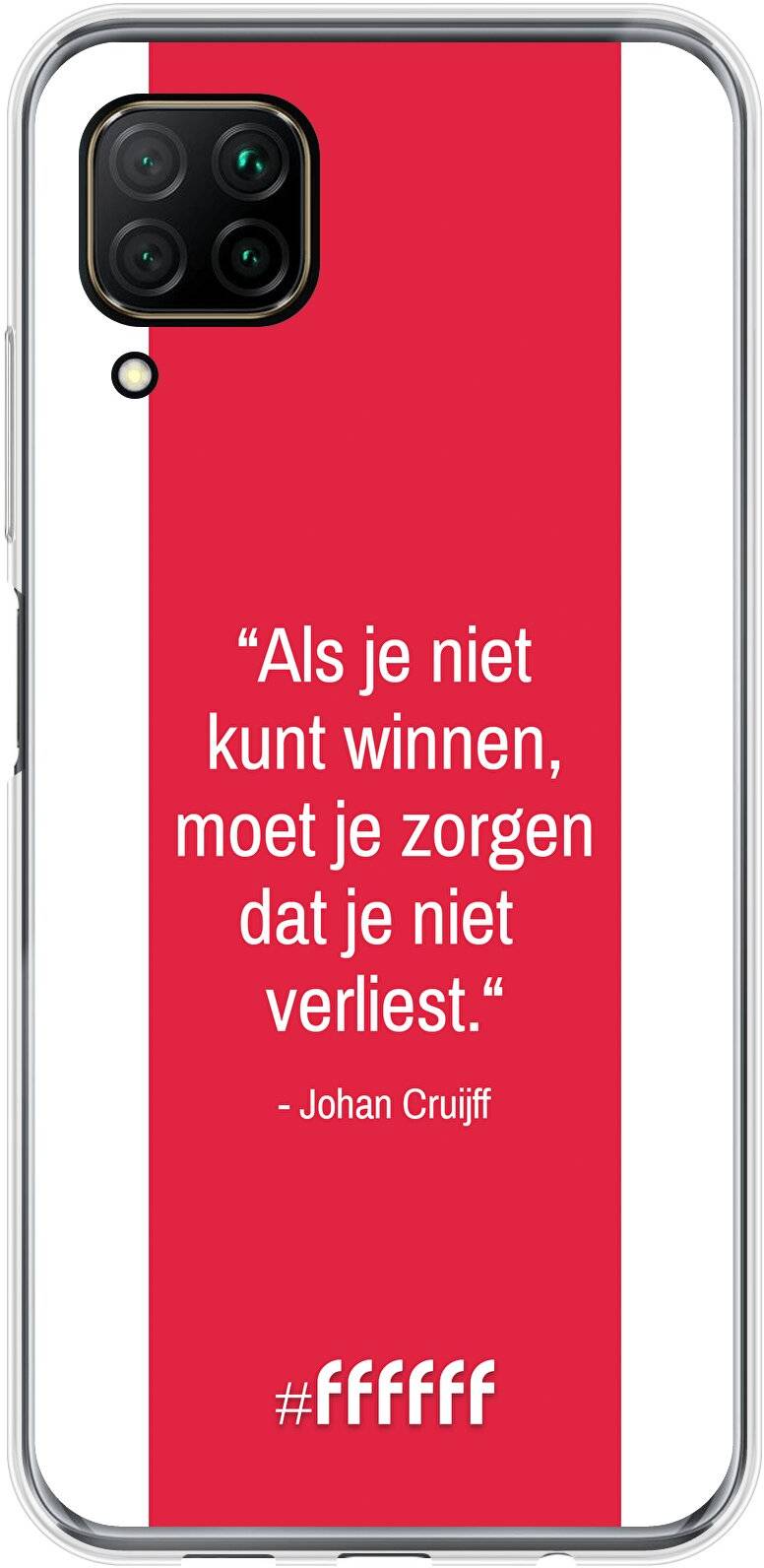 AFC Ajax Quote Johan Cruijff P40 Lite