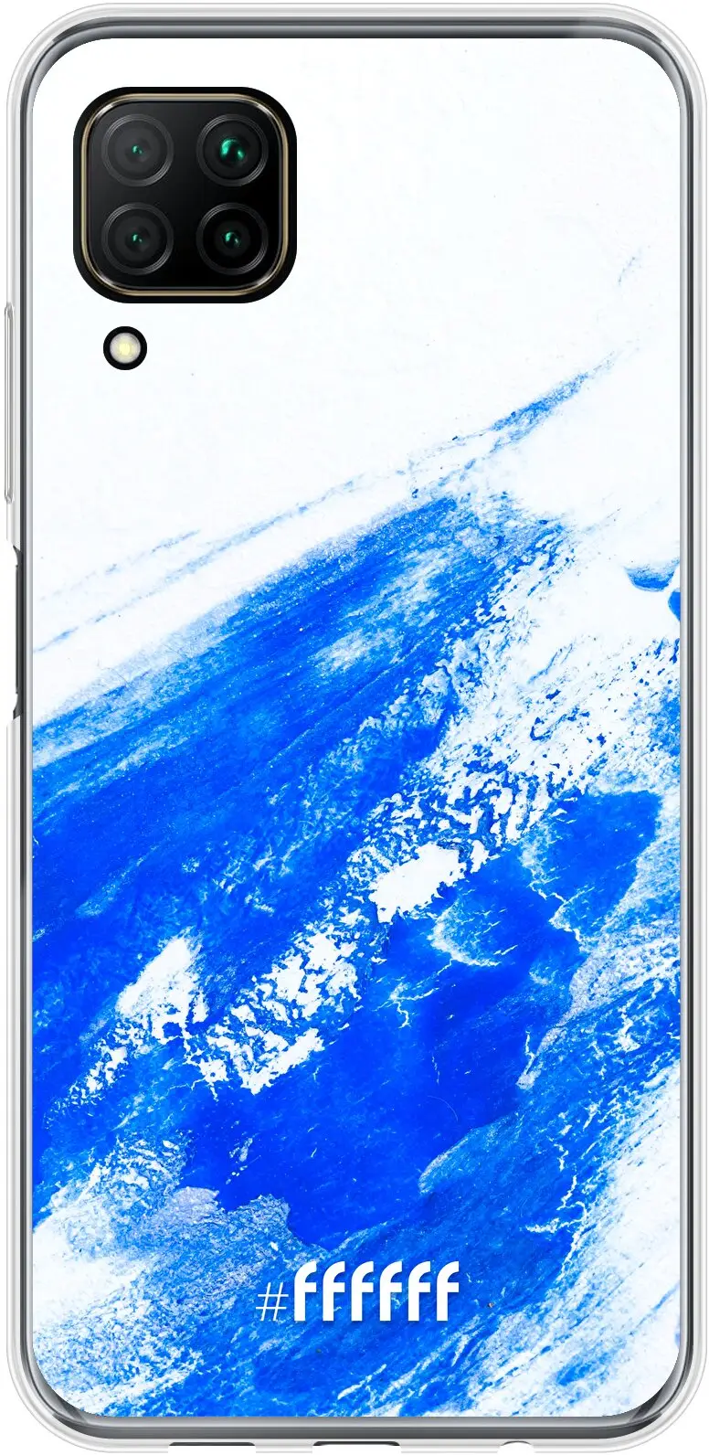 Blue Brush Stroke P40 Lite