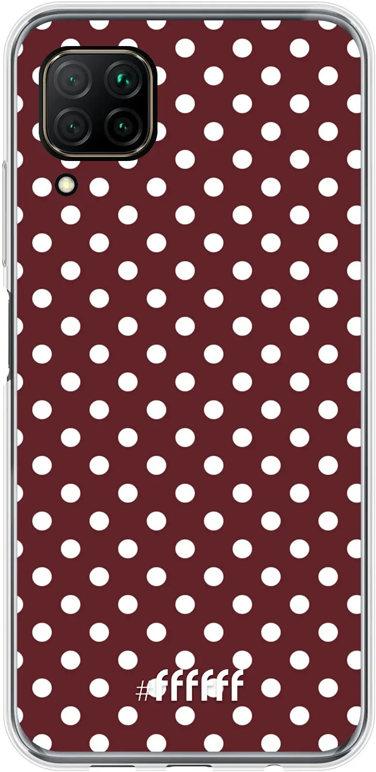 Burgundy Dots P40 Lite