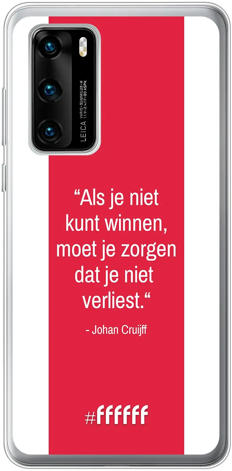 AFC Ajax Quote Johan Cruijff P40