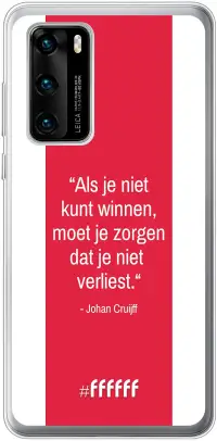 AFC Ajax Quote Johan Cruijff P40