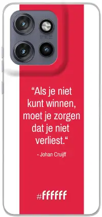 AFC Ajax Quote Johan Cruijff Edge 50 Neo