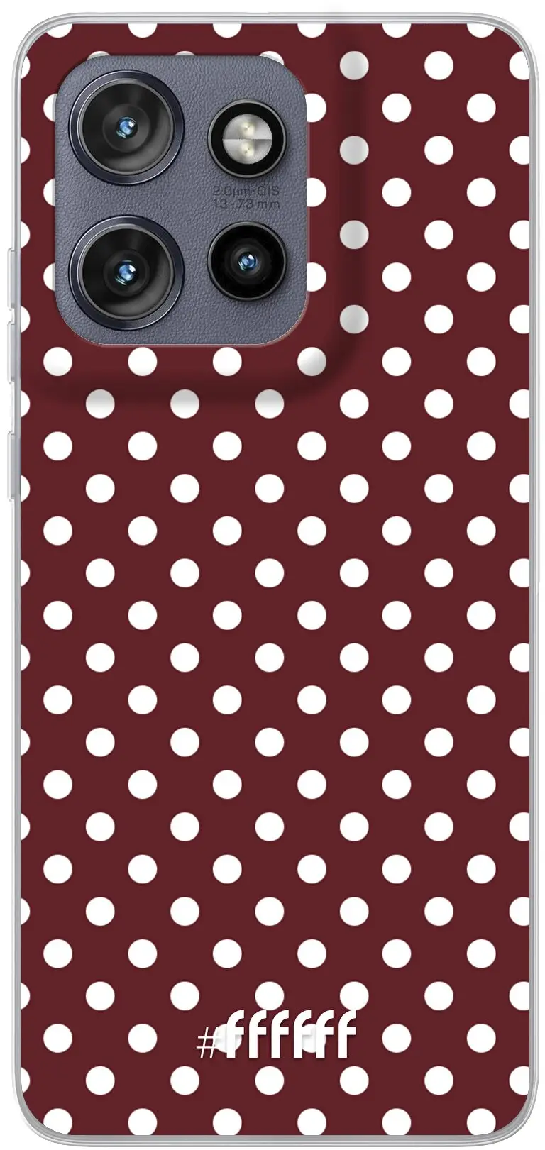 Burgundy Dots Edge 50 Neo