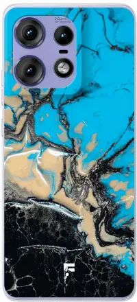 Blue meets Dark Marble Edge 50 Pro