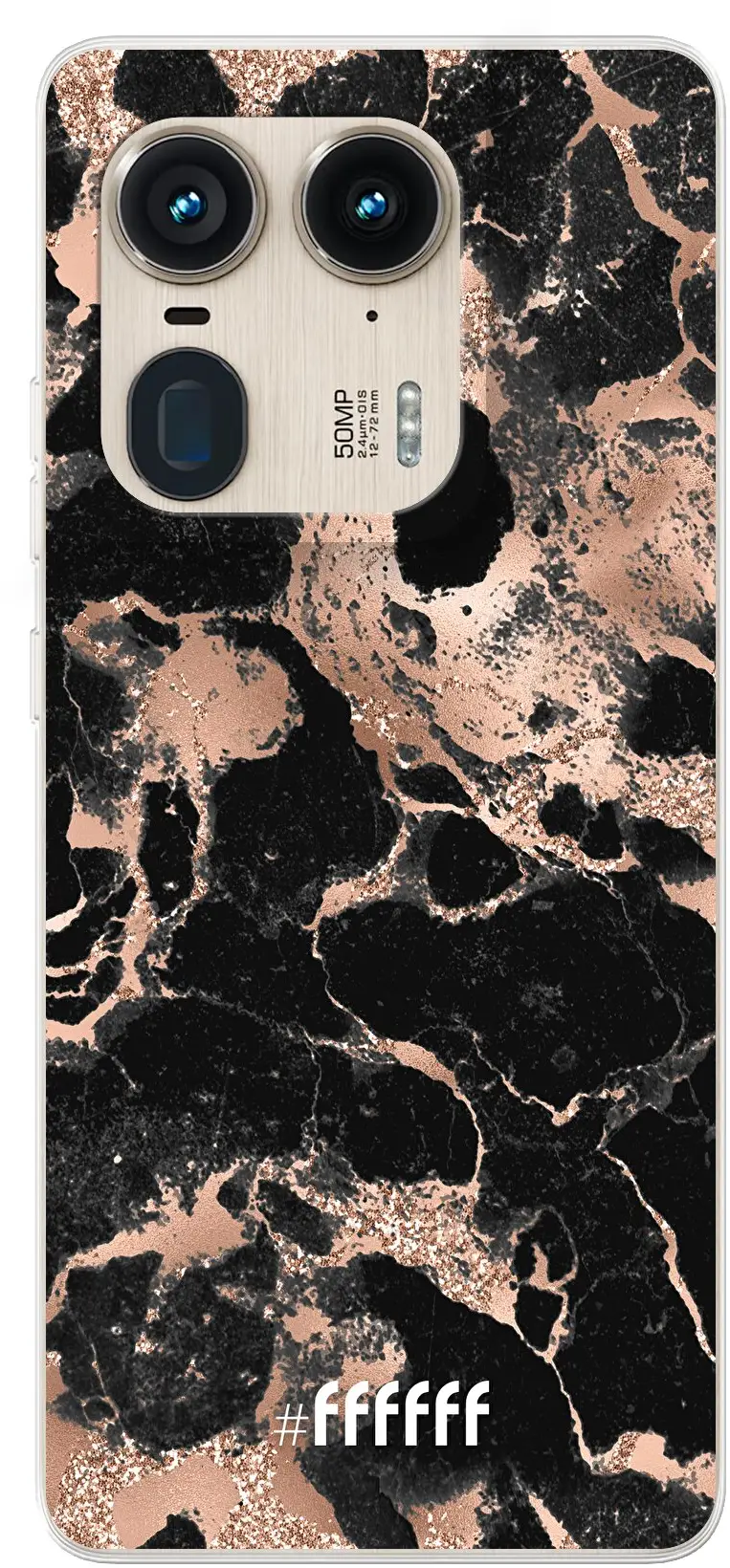 Rose Gold Marble Edge 50 Ultra