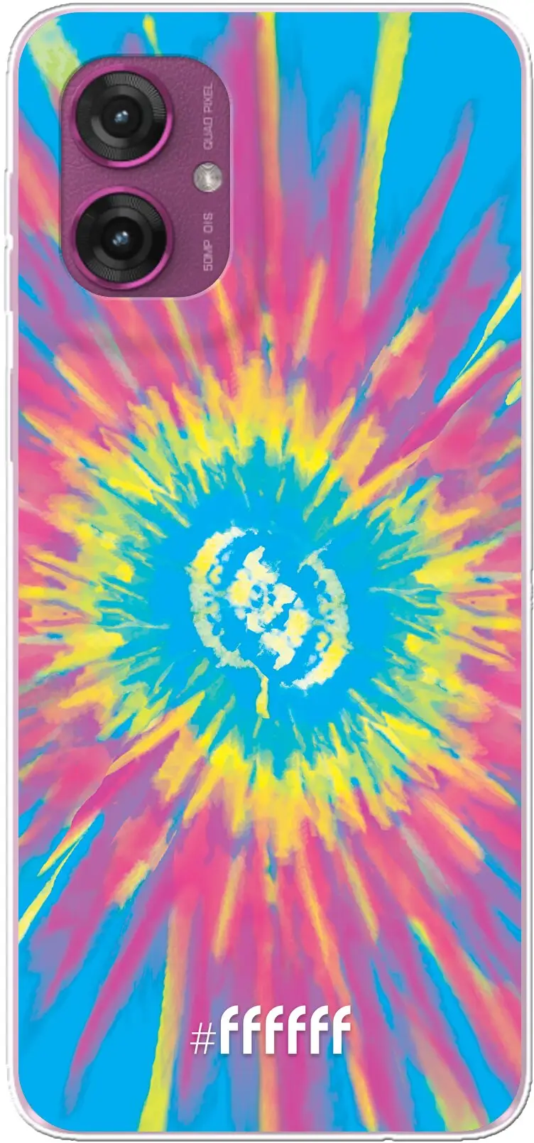 Flower Tie Dye Moto G55