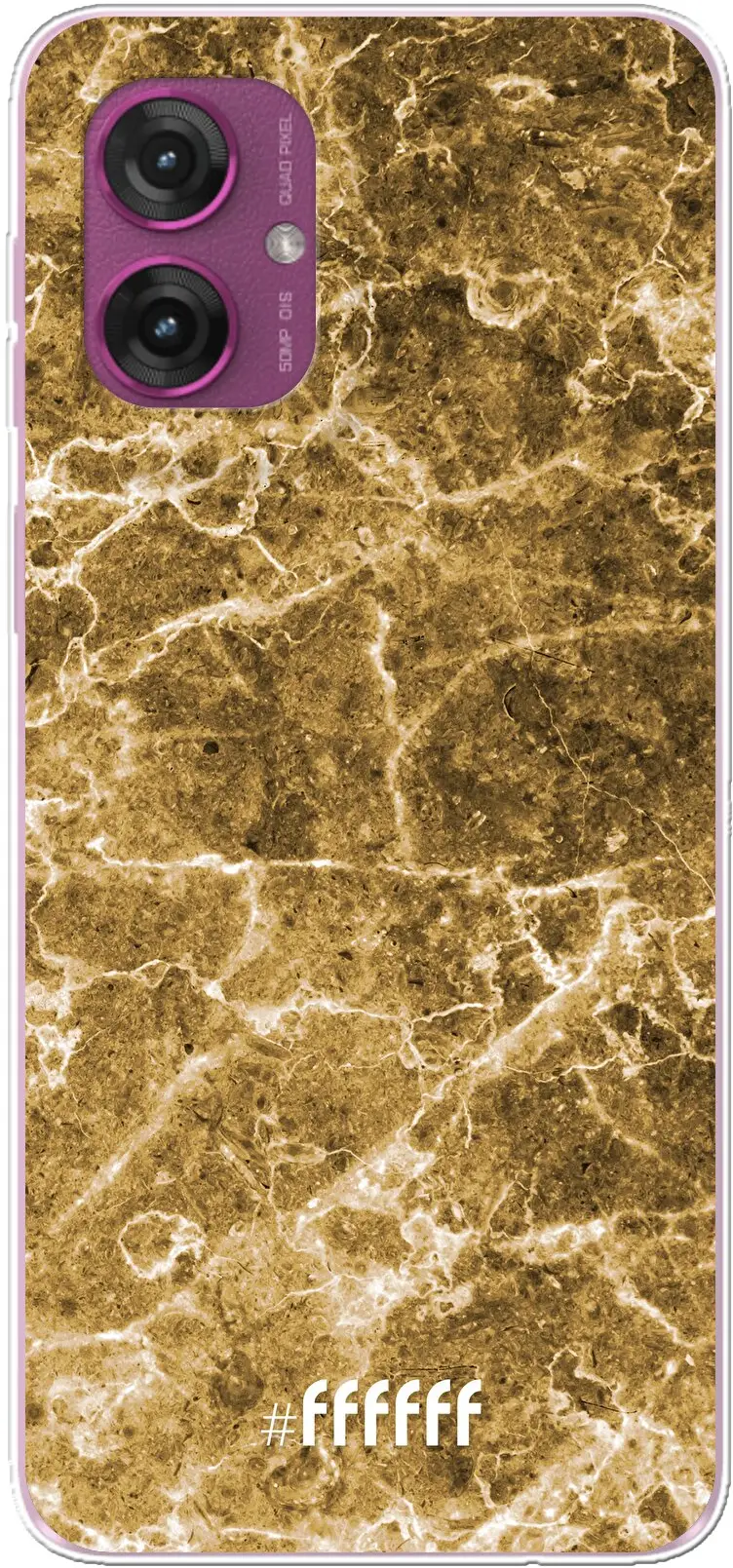 Gold Marble Moto G55