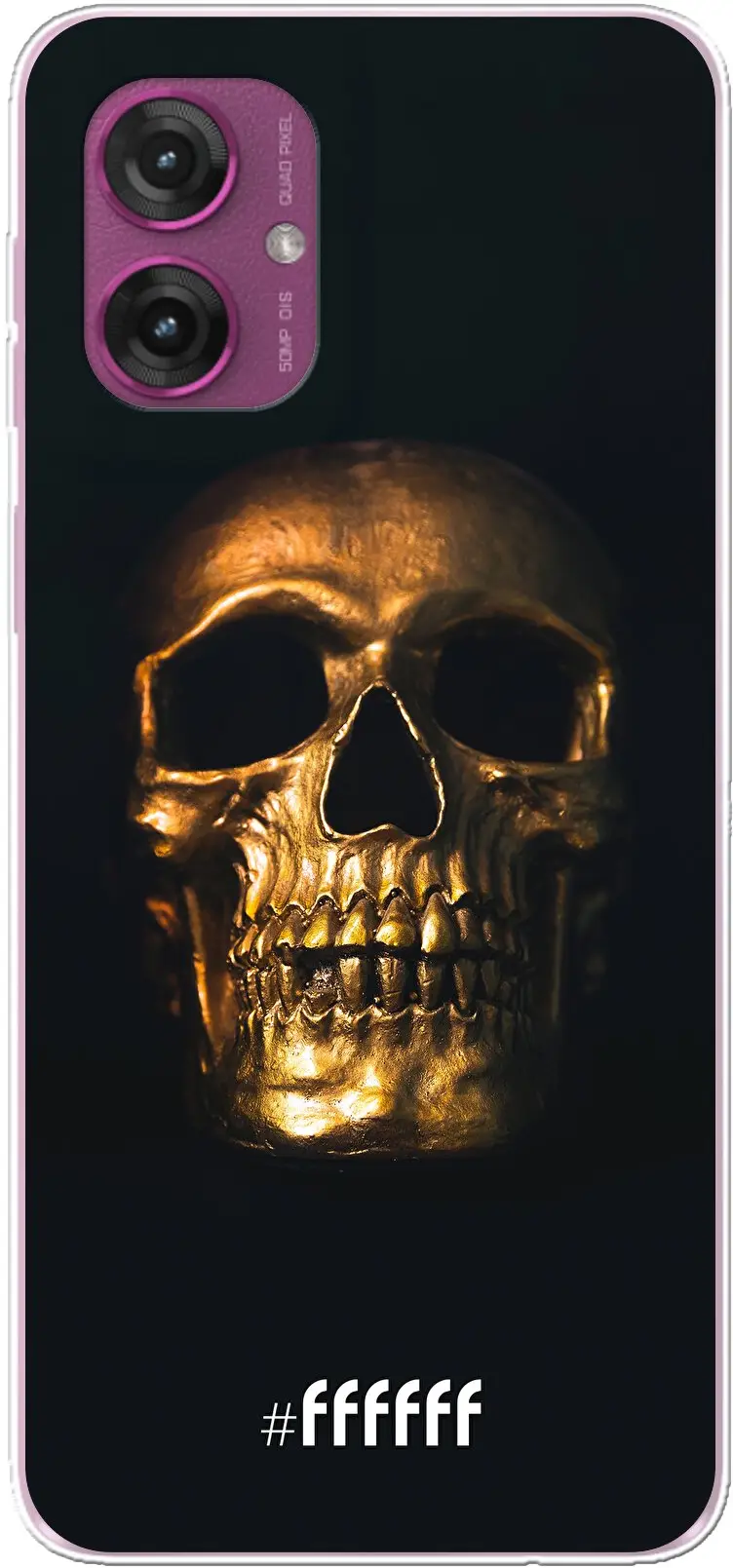 Gold Skull Moto G55